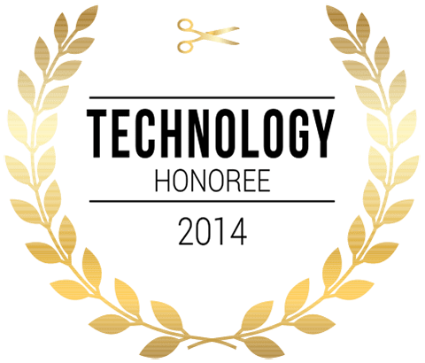 award badge Technology Honoree 2014